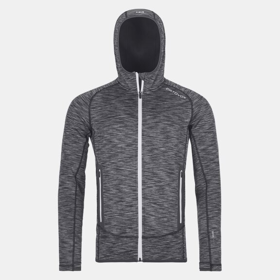 ORTOVOX FLEECE SPACE DYED HOODY M Fleece Jackets ORTOVOX